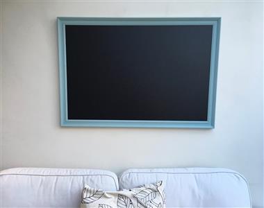'Dix Blue' Giant Magnetic Blackboard with Traditional Frame