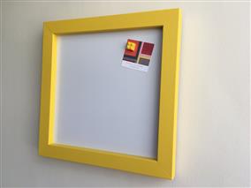 'Babouche' Small Magnetic Whiteboard with Square Frame