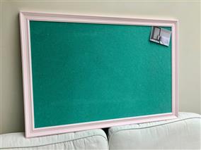 Ready To Ship - Giant Green Pinboard w. Traditional Frame