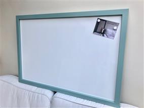 'Dix Blue' Giant Magnetic Whiteboard with Square Frame