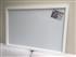 'All White' Giant Magnetic Whiteboard with Square Frame
