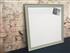 'Blue Gray' Extra Large Magnetic Whiteboard with Traditional Frame