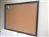 'Railings' Super Size Cork Pinboard w. Traditional Frame