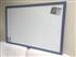 'Pitch Blue' Super Size Magnetic Whiteboard w. Modern Frame
