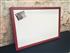 'Rectory Red' Giant Magnetic Whiteboard with Square Frame