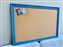 'Cook's Blue' Giant Cork Pinboard w. Traditional Frame