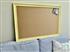 'Dayroom Yellow' Giant Size Quality Pinboard with Traditional Frame