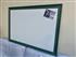 'Green Smoke' Giant Magnetic Whiteboard with Traditional Frame
