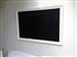 'All White' Giant Magnetic Blackboard w. Traditional Frame