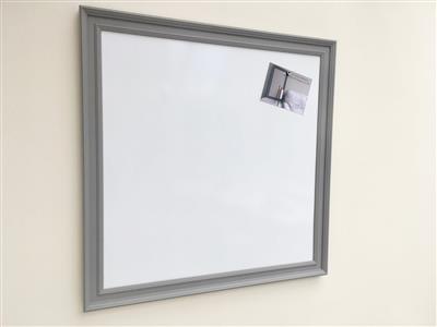 'Mole's Breath' Extra Large Magnetic White Board w. Traditional Frame