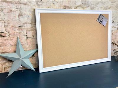 Ready To Ship - Giant Sundeala Pinboard w. Traditional Frame - 100+ Frame Colours