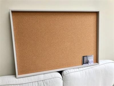 'Cornforth White' Giant Box Frame Pinboard