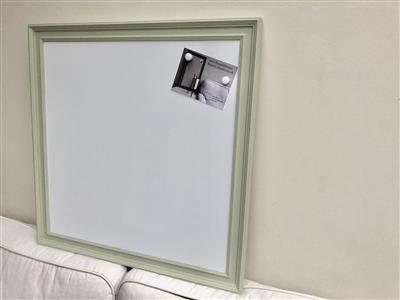 'Vert de Terre' Extra Large Magnetic Whiteboard with Traditional Frame
