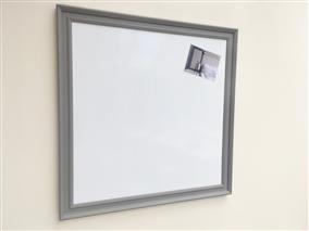 ‘Mole's Breath' Extra Large Magnetic Whiteboard w. Traditional Frame
